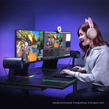 New-Razer Kiyo Streaming Webcam-1080p 30 FPS - 720p 60 FPS - Ring Light with Adjustable Brightness